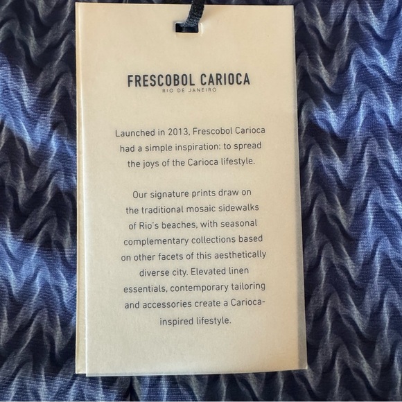 NWT FRESCOBOL CARIOCA Tailored Swim Shorts Micro Lencois With Branded Travel Bag - Picture 16 of 16